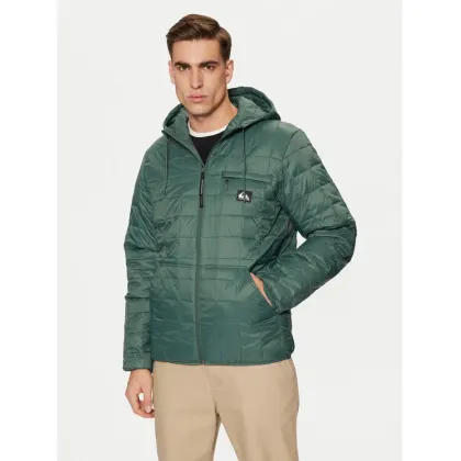 Zdjęcie Quiksilver Kurtka przejściowa Check Mate EQYJK04095 Zielony Regular Fit
