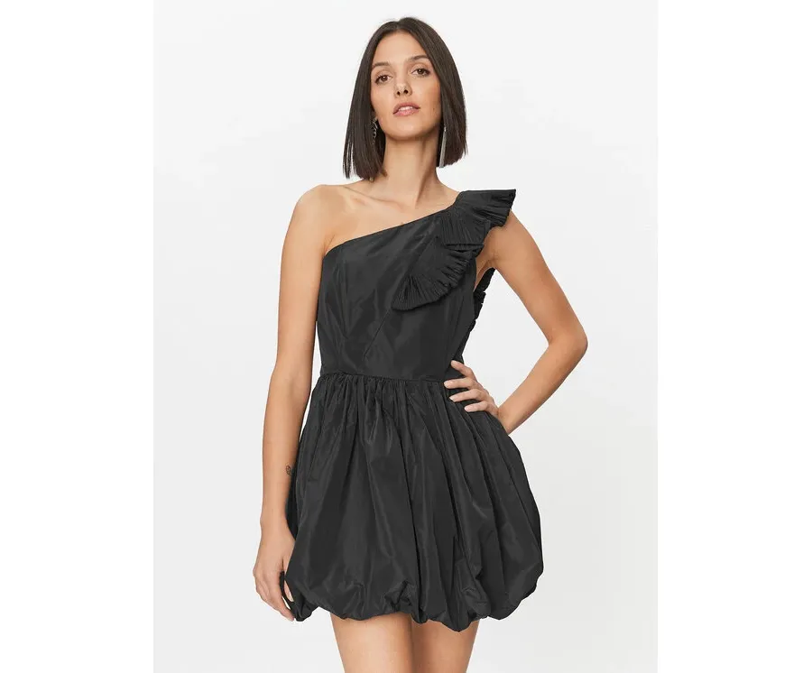 obrazek 1 Rinascimento Sukienka koktajlowa CFC0019170002 Czarny Regular Fit