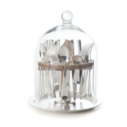 Zdjęcie Ekskluzywny duży zestaw sztućców platerowanych srebrem – Pampaloni