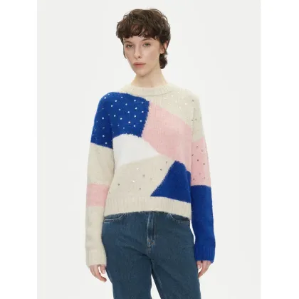 Zdjęcie Pepe Jeans Sweter Nora PL702238 Kolorowy Loose Fit