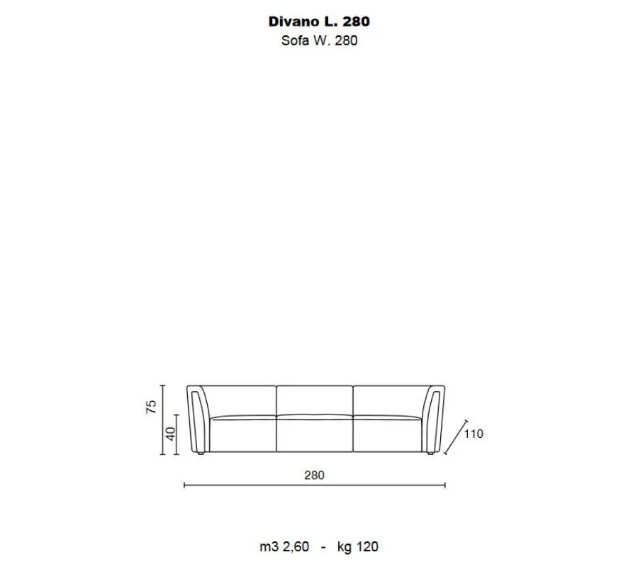 obrazek 4 Komfortowa sofa Choelo dostępna w 3 wariantach wymiarowych