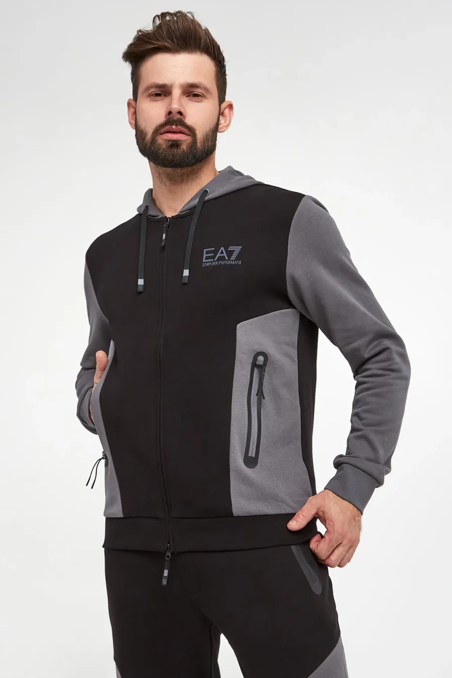 obrazek 1 Bluza męska z kapturem EA7 EMPORIO ARMANI EA7 Emporio Armani