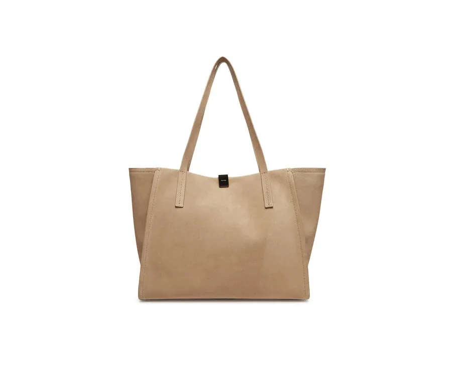 obrazek 1 Calvin Klein Torebka Ck Narrate Shopper_Suede K60K612983 Beżowy