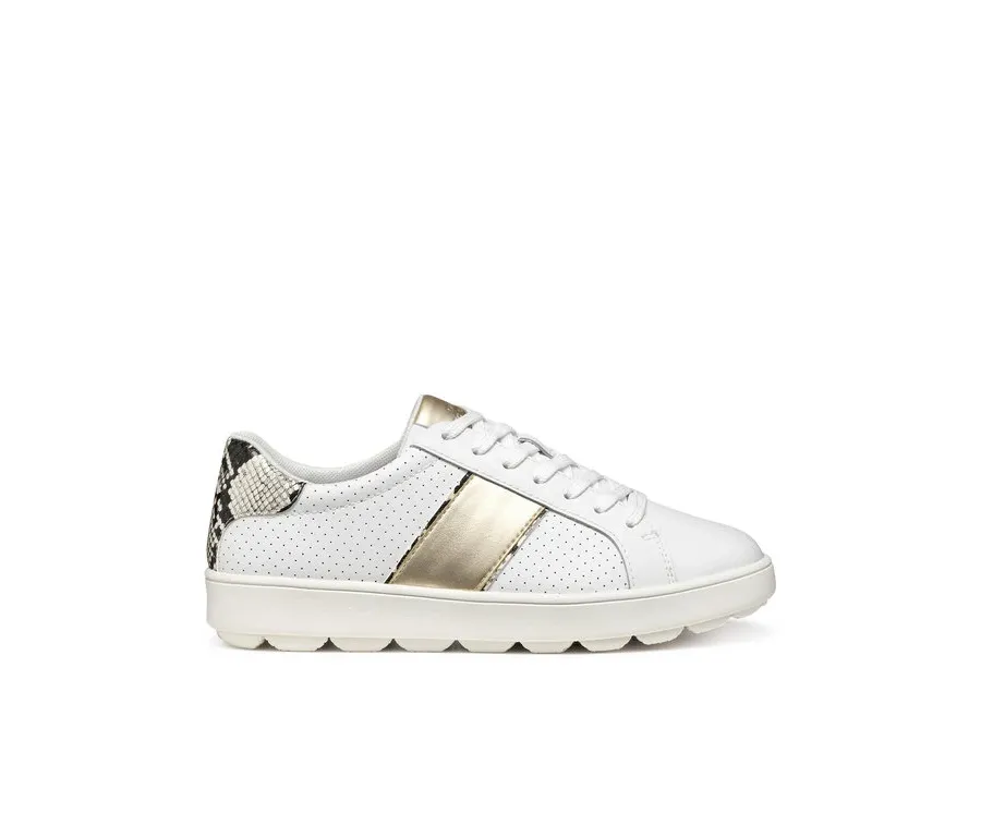 obrazek 1 Geox Sneakersy D Spherica Ecub-1 D55WEA 09BBN C1327 Biały