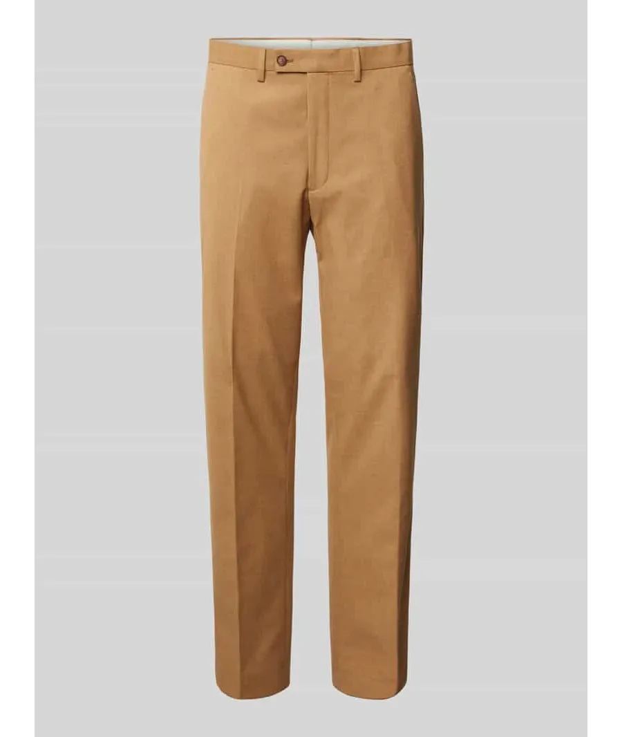 obrazek 1 Spodnie do garnituru o kroju regular fit z kantami