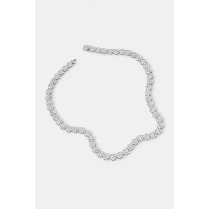 Zdjęcie HATTON LABS naszyjnik srebrny Daisy Tennis Chain S HL.W4.863.01