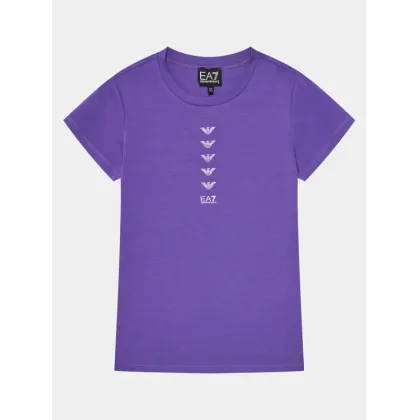 Zdjęcie EA7 Emporio Armani T-Shirt 3DFT05 FJ2HZ 1304 Fioletowy Regular Fit