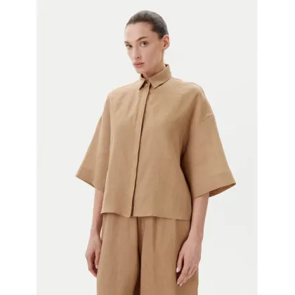 Zdjęcie Max Mara Koszula Mirano 2516111028 Beżowy Relaxed Fit