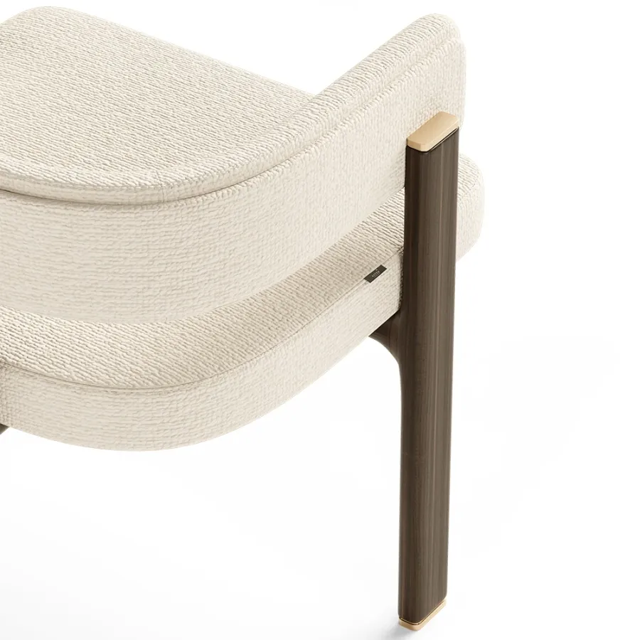 obrazek 5 Luksusowe modernistyczne krzesło do jadalni - Karl