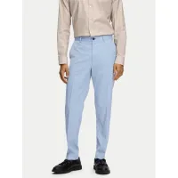 Zdjęcie Selected Homme Spodnie garniturowe 16092419 Błękitny Slim Fit