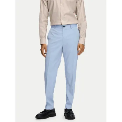 Zdjęcie Selected Homme Spodnie garniturowe 16092419 Błękitny Slim Fit