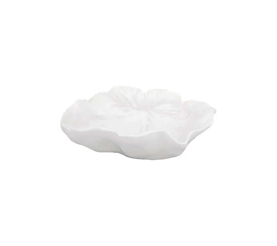 obrazek 1 Chłopska wklęsła miska ceramiczna w kolorze beżowym - Bordallo Pinheiro