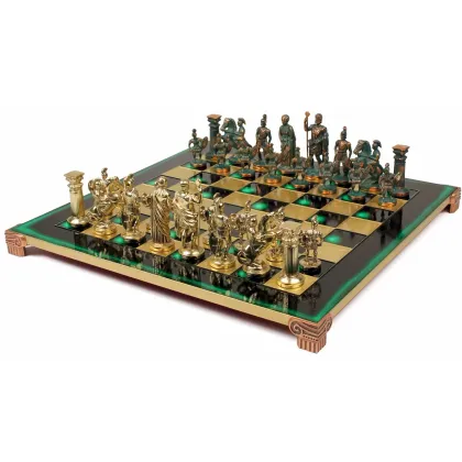 Picture Luxurious chess set with Roman pieces, S11