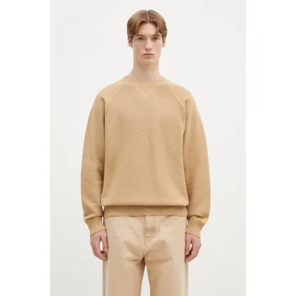 Zdjęcie Carhartt WIP sweter bawełniany Chase Sweater kolor beżowy I028581.2N1XX