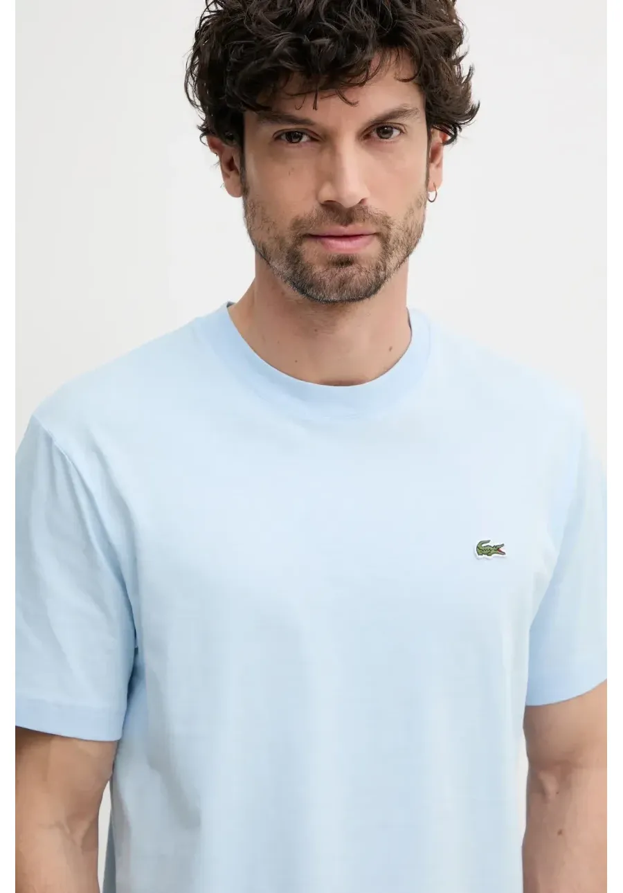 obrazek 1 Lacoste t-shirt bawełniany kolor niebieski TH7318