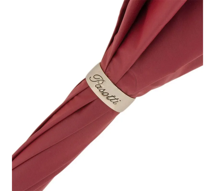 obrazek 5 Piękny klasyczny parasol damski w kolorze burgundowym – Pasotti