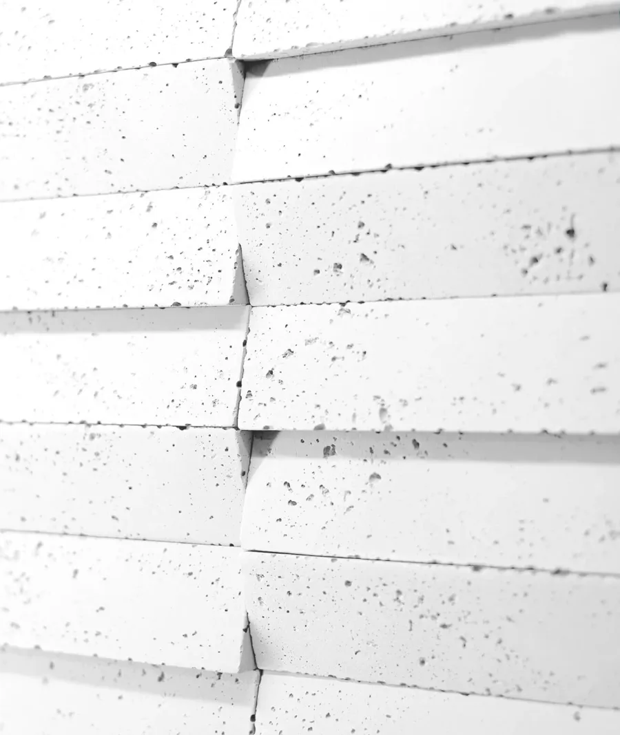 obrazek 1 22,6x5x2 cm VT - CEGŁA ITALIC (BS śnieżno biały) - dekoracyjny beton architektoniczny
