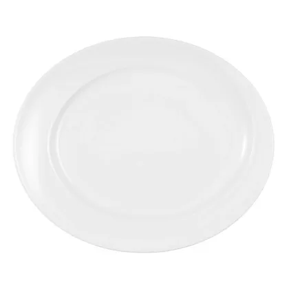 Zdjęcie Porcelanowy owalny półmisek 32x26,5 cm z Niemiec - Seltmann Weiden