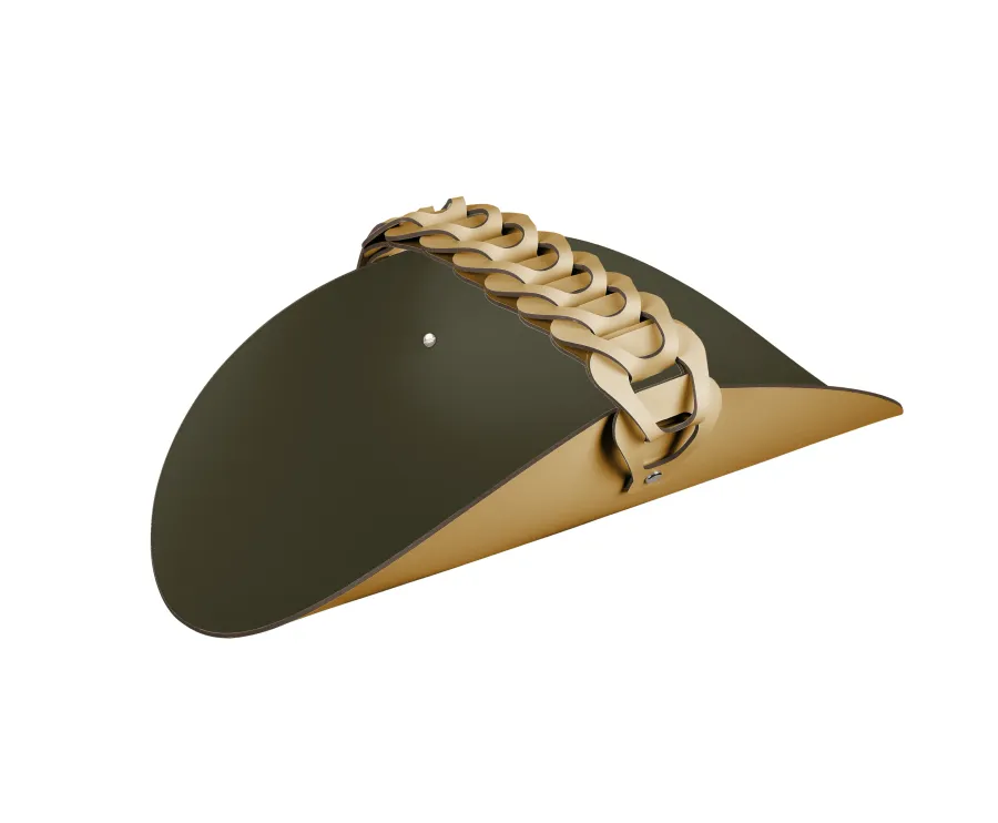 obrazek 1 Oryginalny organizer na ręczniki o wymiarach 28x48 cm w kolorze musztardowym inspirowany stylem marynistycznym