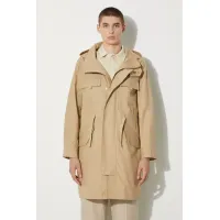 Zdjęcie A.P.C. parka Parka Yael męska kolor beżowy przejściowa COEGJ.H30178-BEIGE