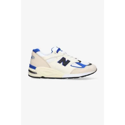 Zdjęcie New Balance buty 990v2 Made in USA sneakersy kolor beżowy M990WB2