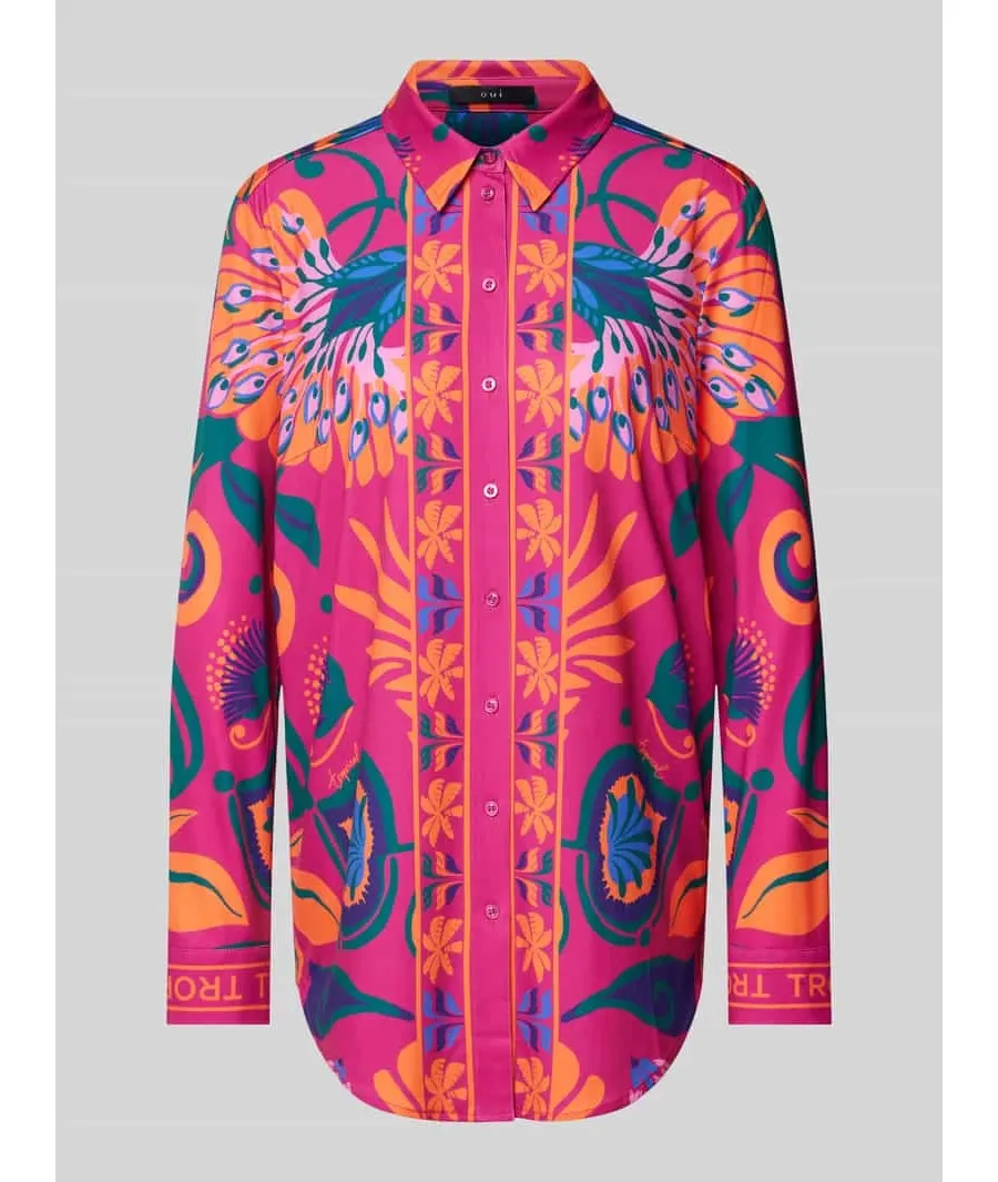 obrazek 1 Bluzka z nadrukiem na całej powierzchni