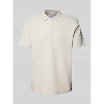 Zdjęcie Koszulka polo o kroju regular fit z krótką listwą guzikową