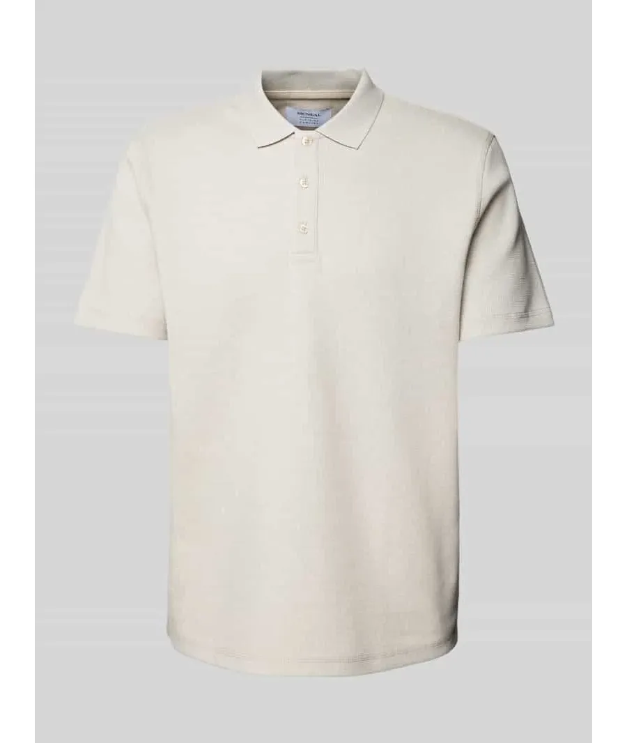 obrazek 1 Koszulka polo o kroju regular fit z krótką listwą guzikową