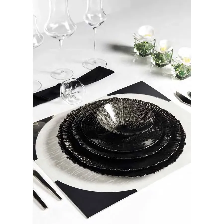 picture 3 Classic Italian plate of gray glass to the original tables