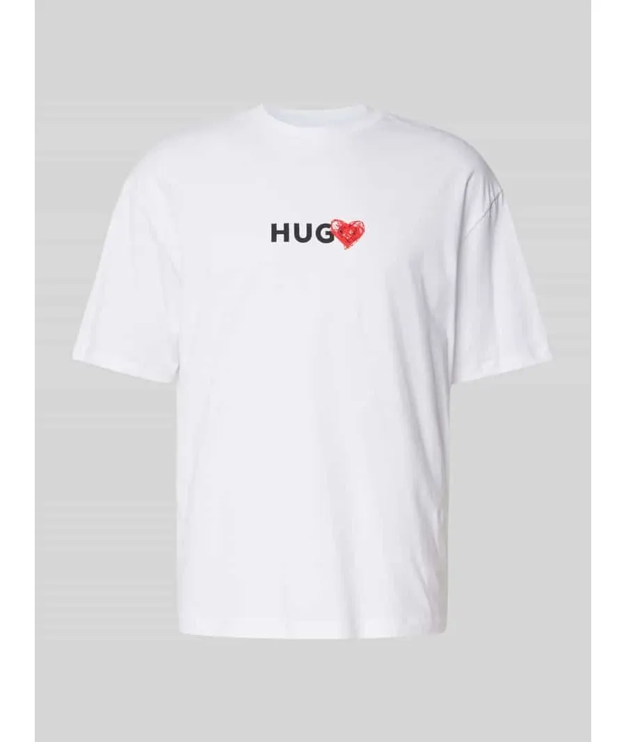 obrazek 1 T-shirt z nadrukiem z logo model ‘Dewdam’