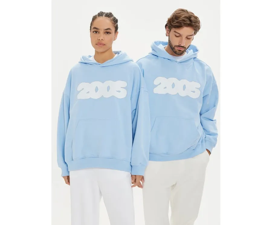obrazek 1 2005 Bluza Clouds Błękitny Oversize