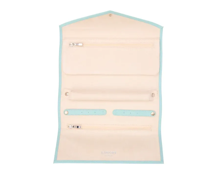 obrazek 2 Błękitna kopertówka na biżuterię