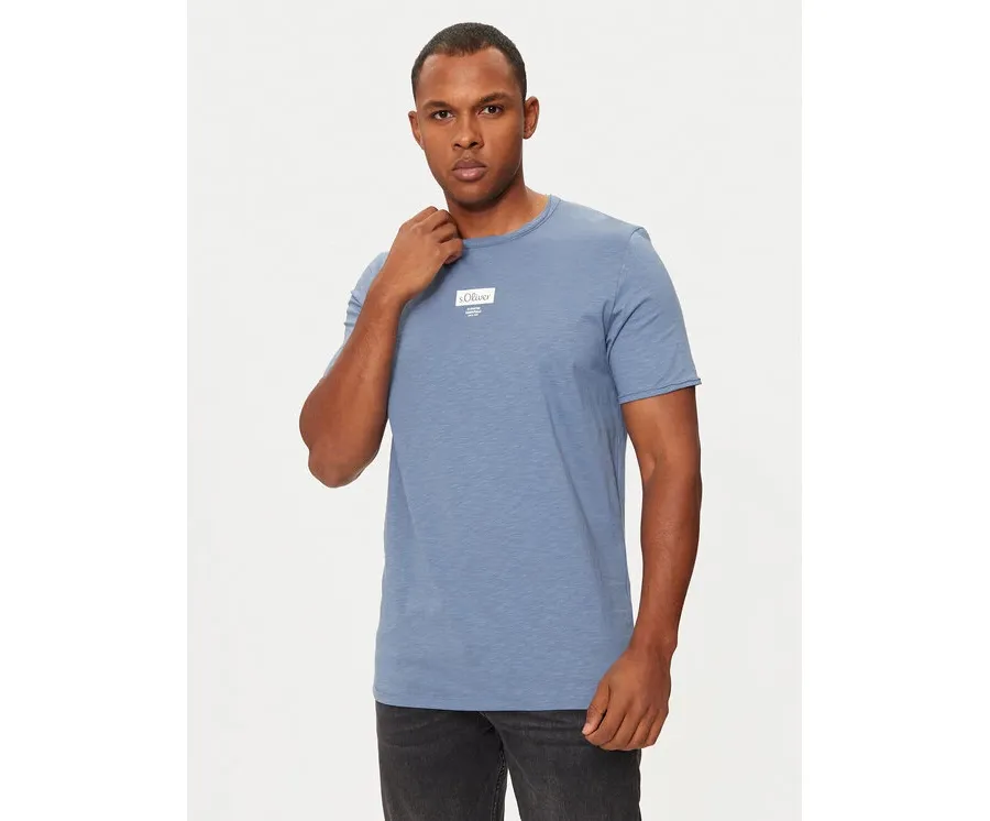 obrazek 1 s.Oliver T-Shirt 2150054 Niebieski Regular Fit