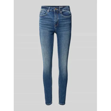Zdjęcie Jeansy o kroju skinny z podwyższonym stanem model ‘SOPHIA’