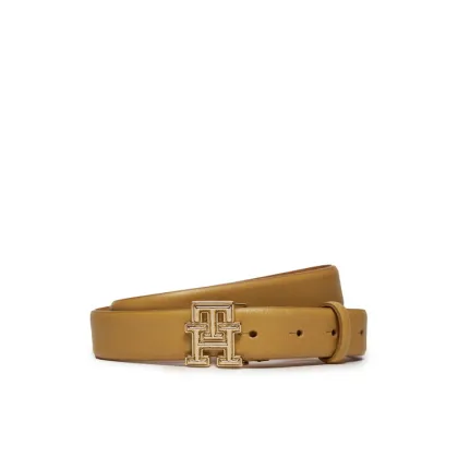 Zdjęcie Tommy Hilfiger Pasek Damski Th Logo Bombe 2.5 AW0AW16028 Brązowy