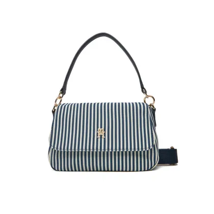 Zdjęcie Tommy Hilfiger Torebka Poppy Summer Conv. Crossover AW0AW17166 Granatowy