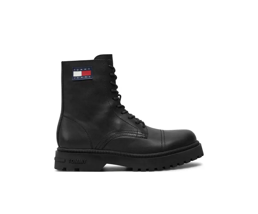 obrazek 1 Tommy Jeans Trapery EM0EM01471 Czarny