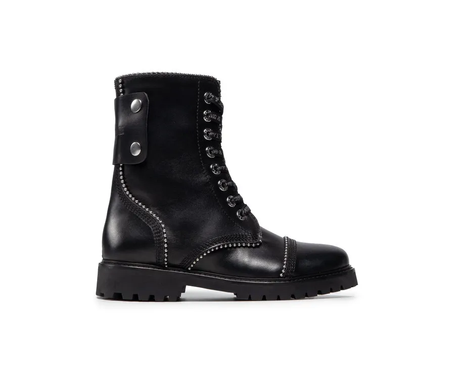 obrazek 1 Zadig&Voltaire Botki Joe WKAA1730F Czarny