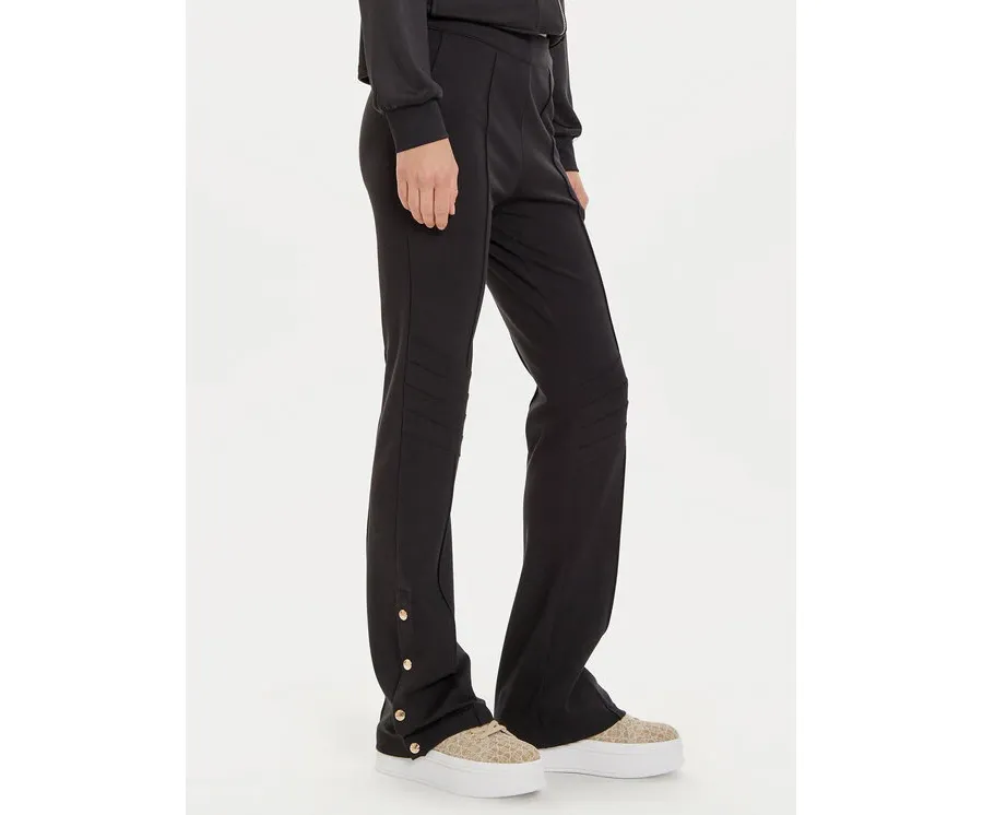 obrazek 1 Liu Jo Sport Spodnie materiałowe TF4027 JS182 Czarny Regular Fit