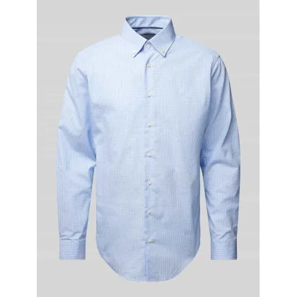 Zdjęcie Koszula biznesowa o kroju regular fit z kołnierzykiem typu button down