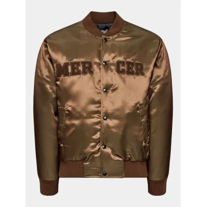 Zdjęcie Mercer Amsterdam Kurtka bomber Unisex The Varsity MEAP233003 Brązowy Classic Fit