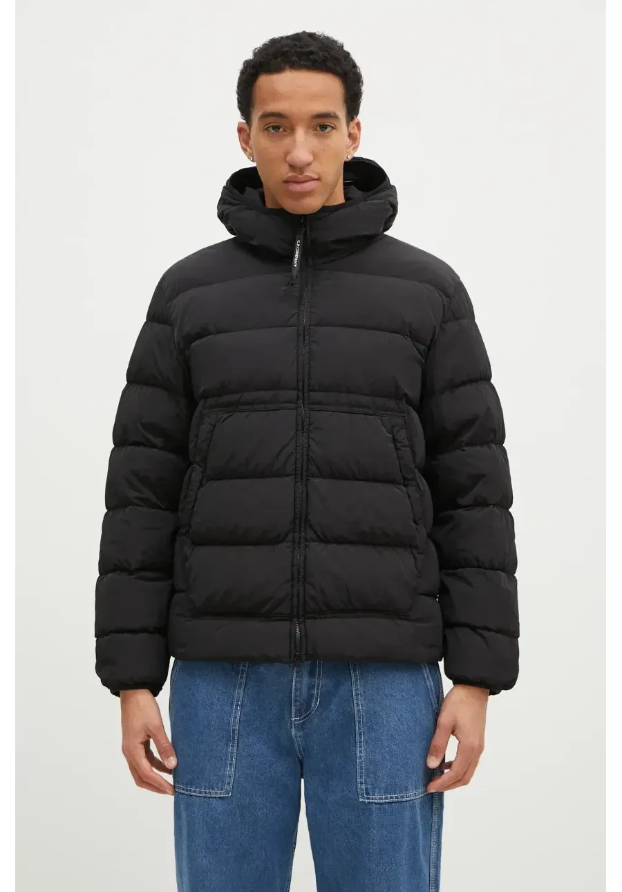 obrazek 1 C.P. Company kurtka Chrome-R Goggle Down Jacket męska kolor czarny zimowa 17CMOW079A005904G