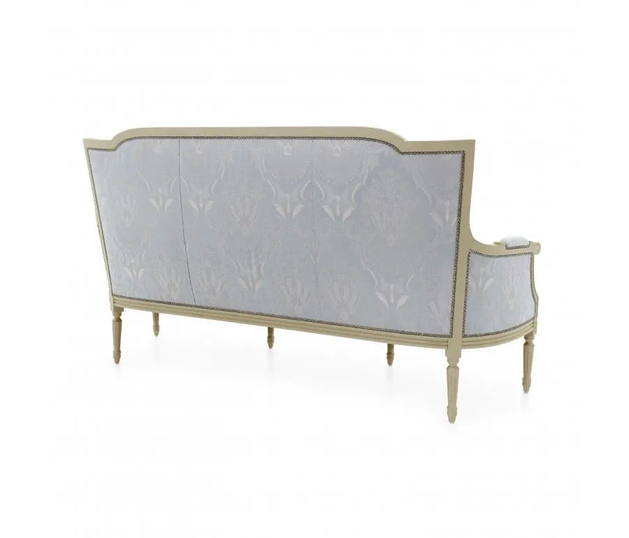 obrazek 2 Wygodna sofa w stylu klasycznym o strukturze drewna bukowego - Sevensedie