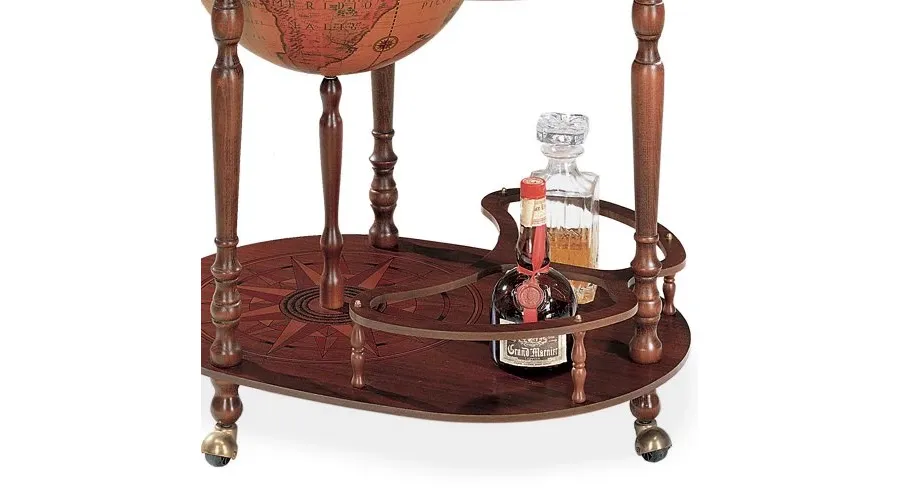 picture 2 Zoffoli 40 cm Bar Globe with bottle and glass holder