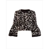 Picture Exclusive mink fur coat with leopard print - Toschi
