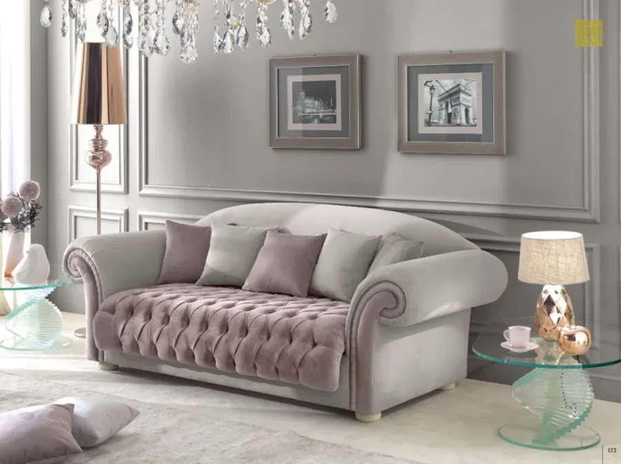 obrazek 1 Wygodna rozkładana sofa z oryginalnym stolikiem kawowym