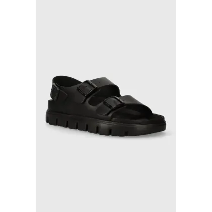Zdjęcie Birkenstock sandały skórzane BIRKENSTOCK X PAPILLIO Milano damskie kolor czarny 1024608