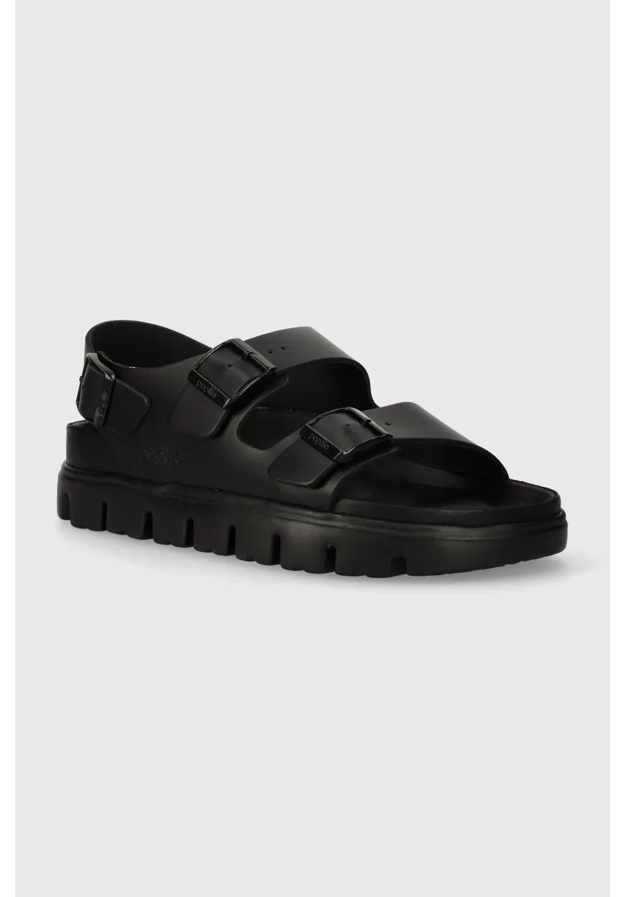 obrazek 1 Birkenstock sandały skórzane BIRKENSTOCK X PAPILLIO Milano damskie kolor czarny 1024608