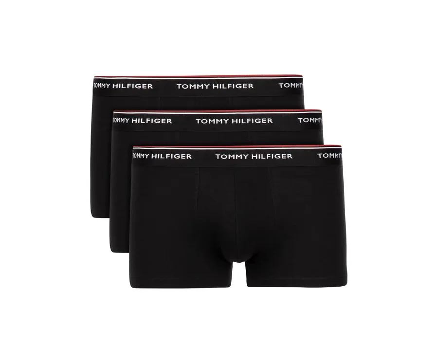 obrazek 1 Tommy Hilfiger Komplet 3 par bokserek 3P Lr Trunk 1U87903841 Czarny