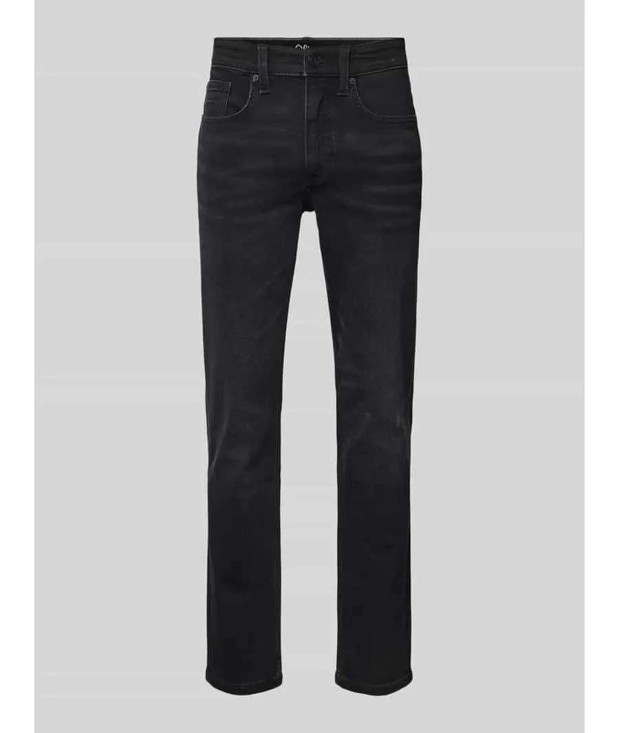 obrazek 1 Jeansy o kroju slim fit z 5 kieszeniami model ‘Nelio’